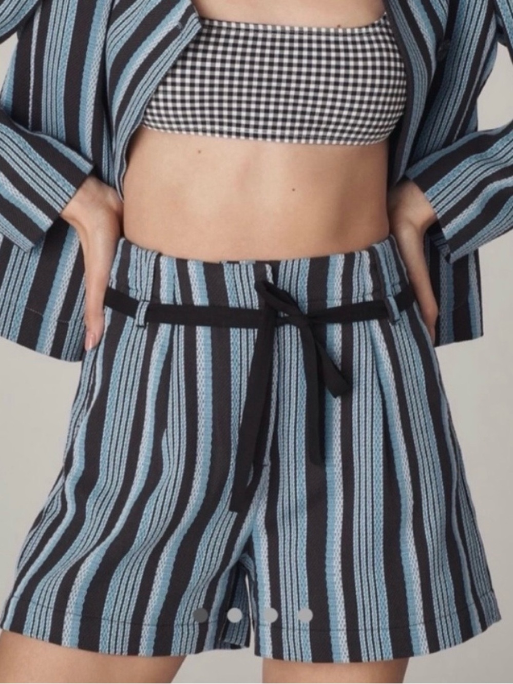 Anthropologie Scotch & Soda Hi-Rise Striped Shorts